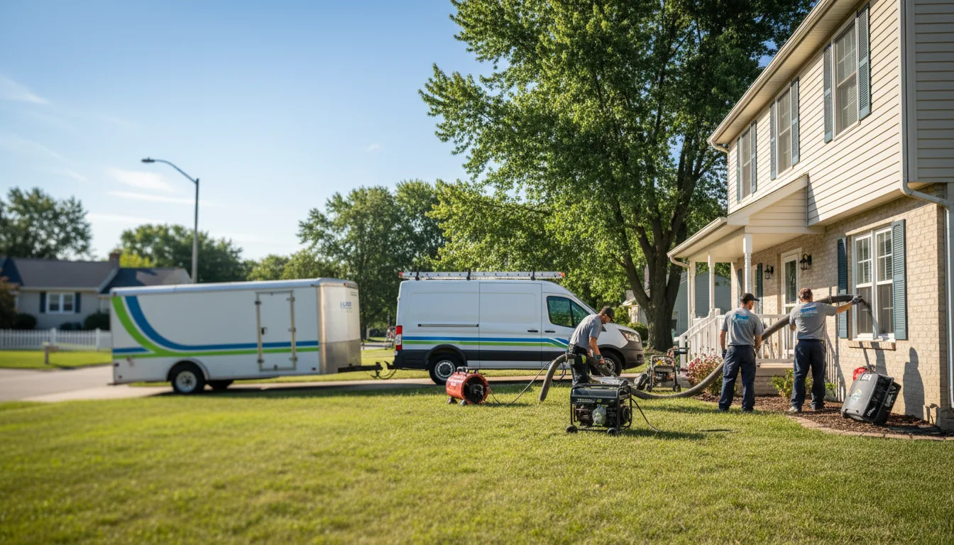 Flooded Basement Restoration And Cleanup With Repair in Edmeston, NY near me